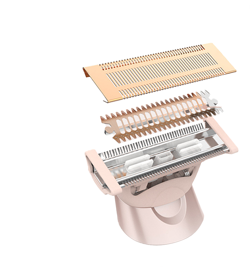 Raffitto elettrico multifunzionale femminile, peli di labbra, capelli ascelle, peli gambe parte privata (SF-1008)